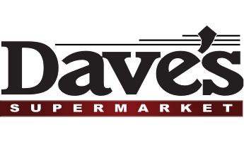 A theme logo of Daves Supermarket